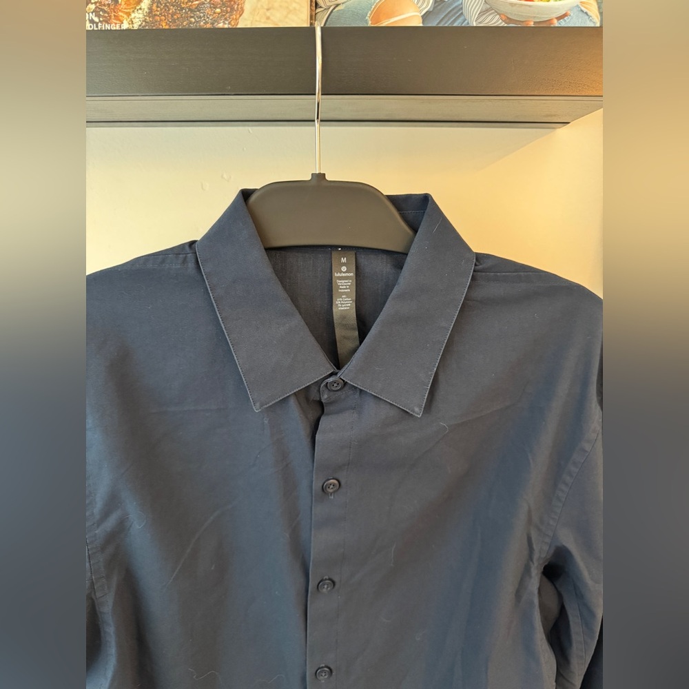 Lululemon Dark Blue Button Down. - image 2